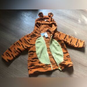 🐱 Vintage Tigger 24m Zip Up Sweater
